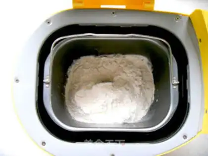 Make Flower bread step 1