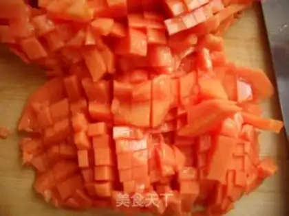 Make Homemade papaya step 1