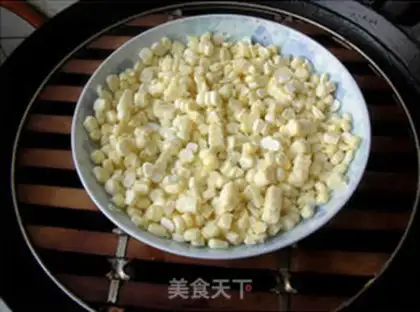 Make Milky corn juice step 1