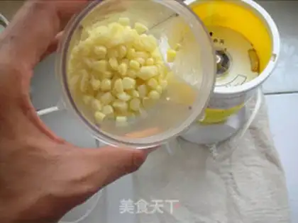 Make Milky corn juice step 2