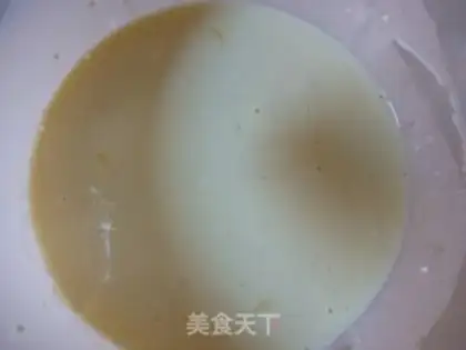 Make Milk banana cake step 3