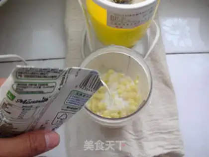 Make Milky corn juice step 4