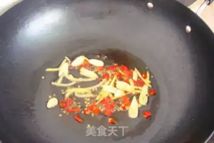 Make Dried beef silk step 5