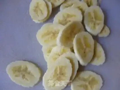 Make Milk banana cake step 4