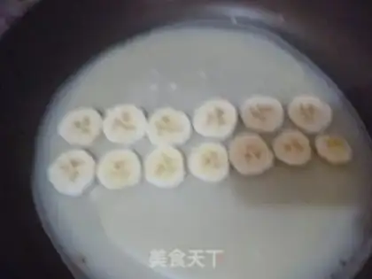 Make Milk banana cake step 6