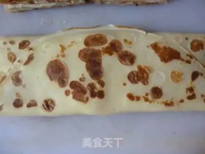 Make Milk banana cake step 9