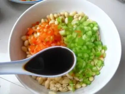 Make Twin pepper soybeans step 5