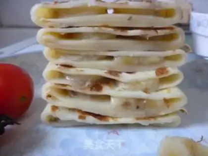 Make Milk banana cake step 10
