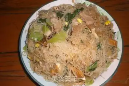 Make Homemade rice noodles step 10