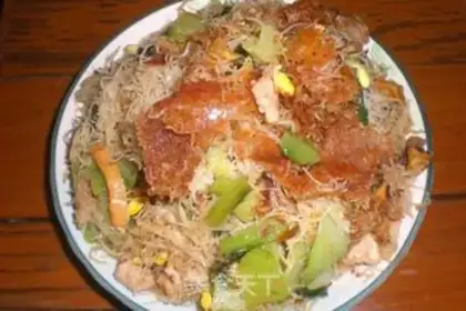 Make Homemade rice noodles step 11