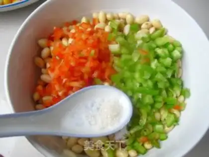 Make Twin pepper soybeans step 7