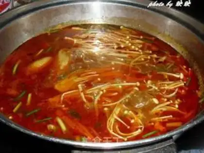 Make Chicken hotpot step 8
