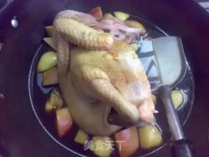 Make Rose sauce chicken step 3