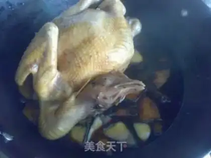 Make Rose sauce chicken step 4
