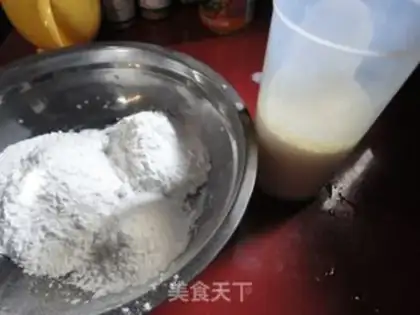 Make Milky potato ice-cream mooncake step 4