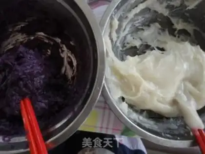 Make Milky potato ice-cream mooncake step 7