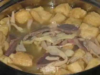 Make Old duck fan soup step 3