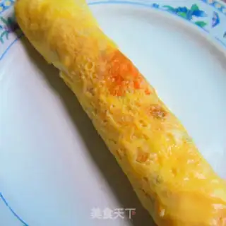 Make Oiled egg rolls step 4