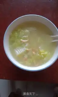 Make Old shrimp congee step 0