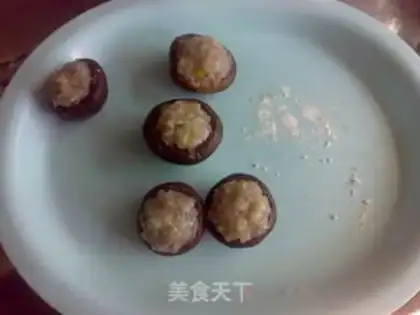 Make The mushroom shrimp step 5