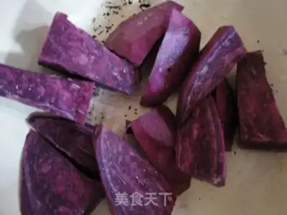 Make Milky potato ice-cream mooncake step 0