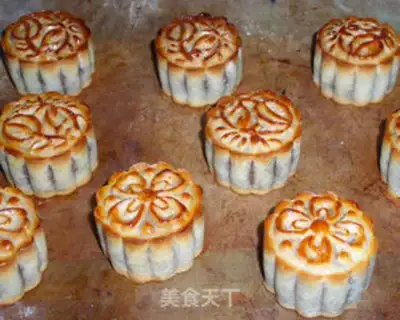 Make A wide-range mashed pea mooncake step 13