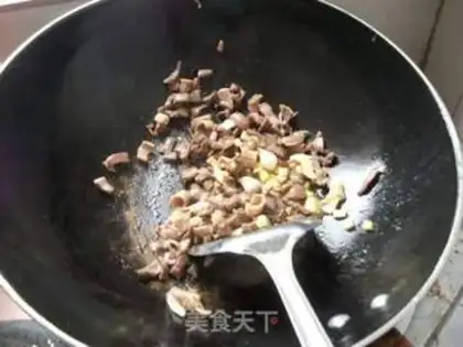 Make Soybeans, fried chicken step 3