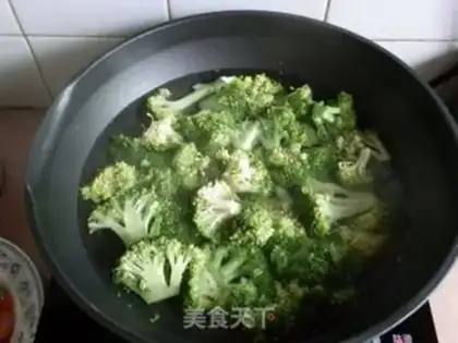 Make The broccoli step 0