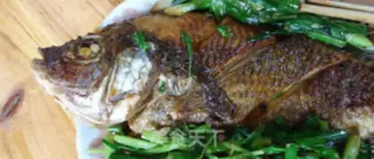 Make Home burning fish step 8