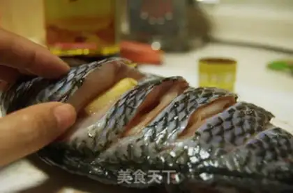 Make Chiffon roasted fish step 2