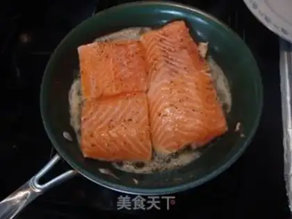 Make Fried salmon step 2