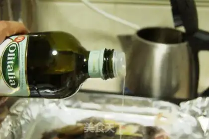 Make Chiffon roasted fish step 4
