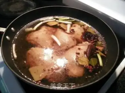 Make Spicy chicken silk step 3