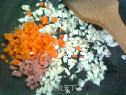 Make Snack omelette step 3