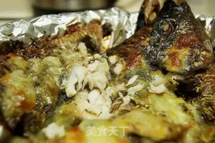 Make Chiffon roasted fish step 9