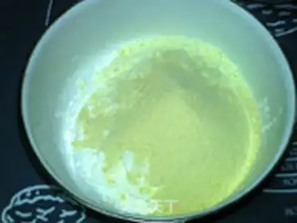 Make Milk moon cake step 1
