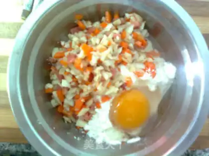 Make Snack omelette step 4