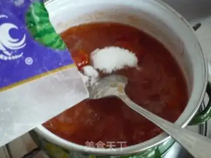 Make Homemade mountain sauce step 5