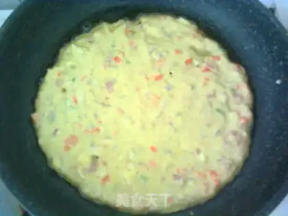 Make Snack omelette step 8