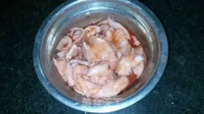 Make Southern milk burns squid step 3