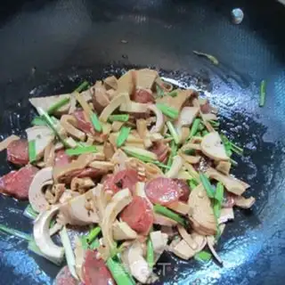Make Sausage chicken step 5
