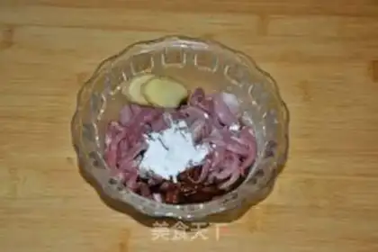 Make Garlic fried meat step 2