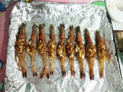 Make Garlic roasted shrimp step 3