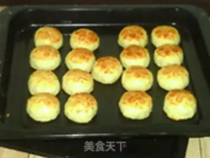 Make Milk moon cake step 26