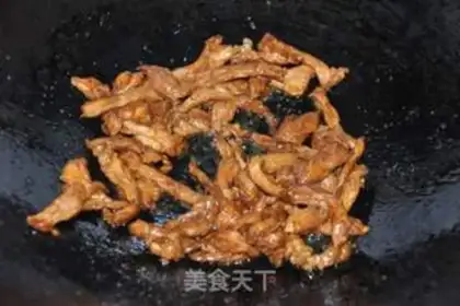Make Garlic fried meat step 8