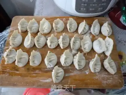 Make Skinny mushroom dumplings step 6