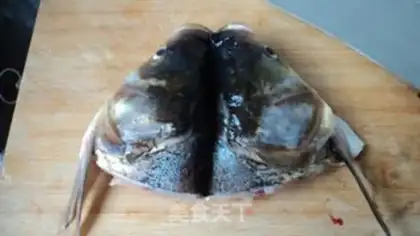 Make Fish head tofu step 1