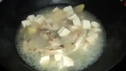 Make Fish head tofu step 5