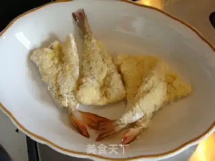 Make Gold phoenix shrimp step 6