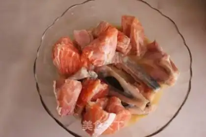 Make Scorch salmon head step 0